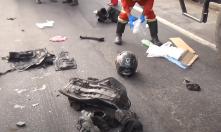 Acidente na Rodovia do Contorno deixa três feridos