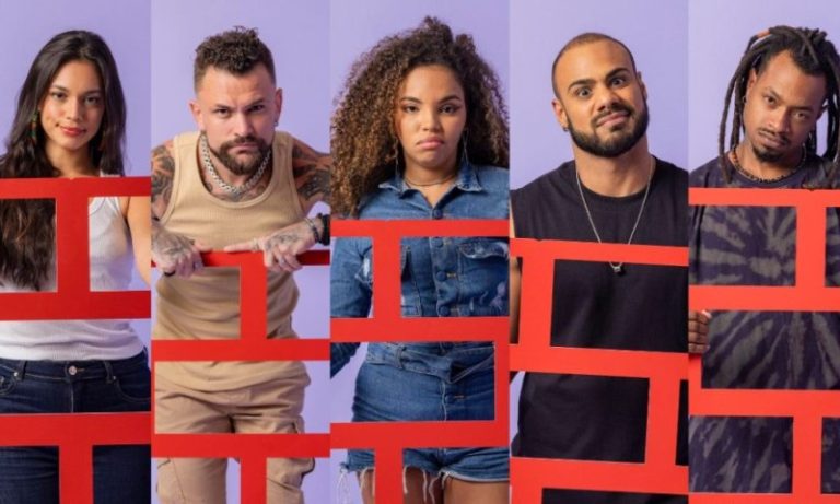 Alane, Vinicius, Pitel, Marcus e Luigi estão no 5º Paredão do ‘BBB 24’