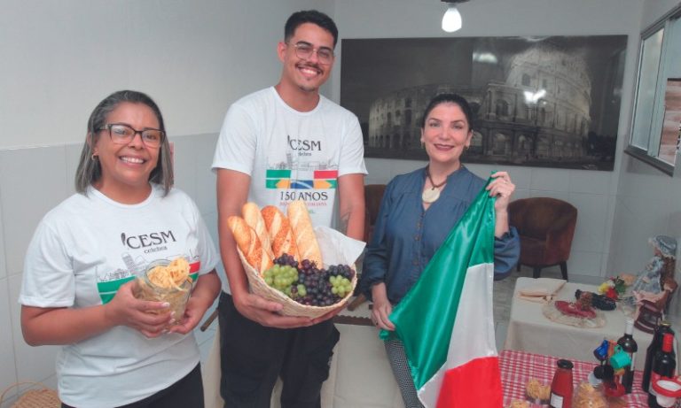 Alunos vão estudar cultura e história dos italianos