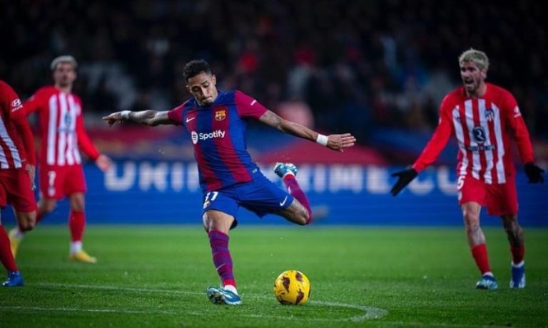 Barcelona confirma lesão e Raphinha será desfalque em clássico da Supercopa