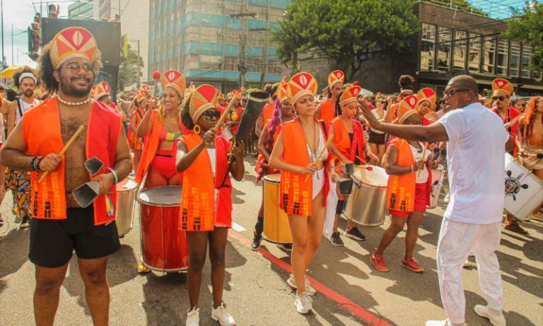 Bloco Afro Kizomba realiza ensaio aberto no Mucane