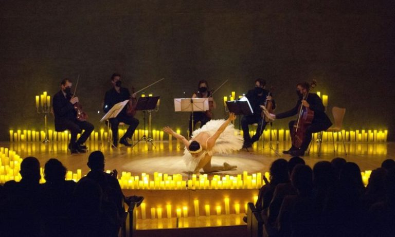 Candleligh traz música ao vivo à luz de velas acompanhada de ballet para o Rio Mar