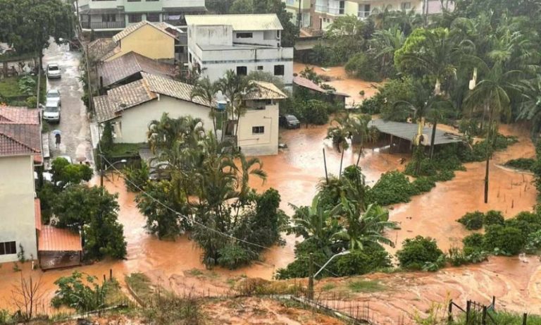 Chuva causa estragos na Região Serrana do ES