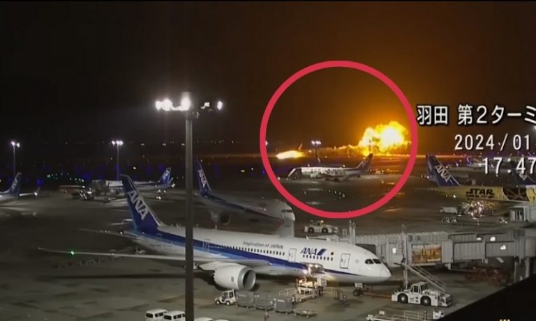 Colisão de aviões no Japão causa cinco mortes e deixa 18 feridos