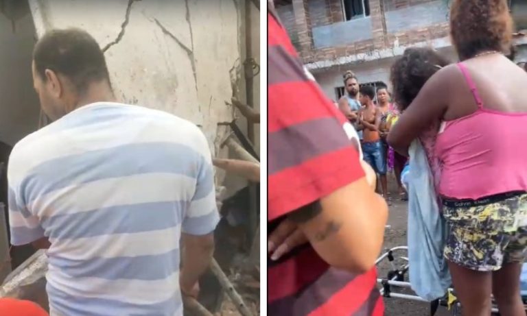 Explosão de casa em Vila Velha: moradores ajudaram no resgate de crianças