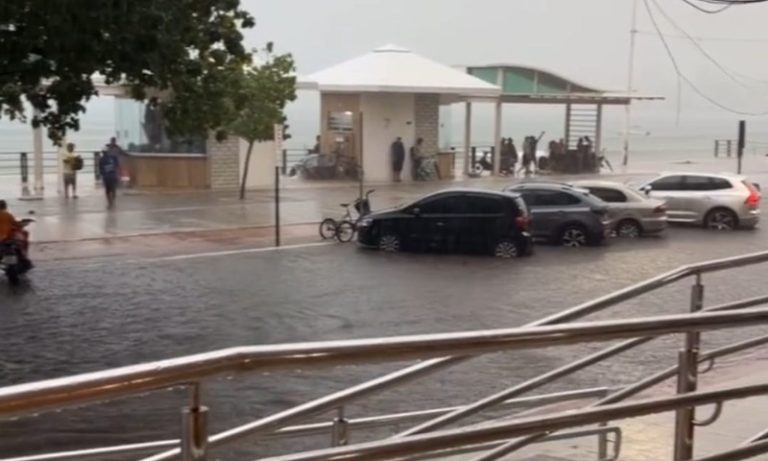 Guarapari foi a cidade onde mais choveu no ES nas últimas 24 horas