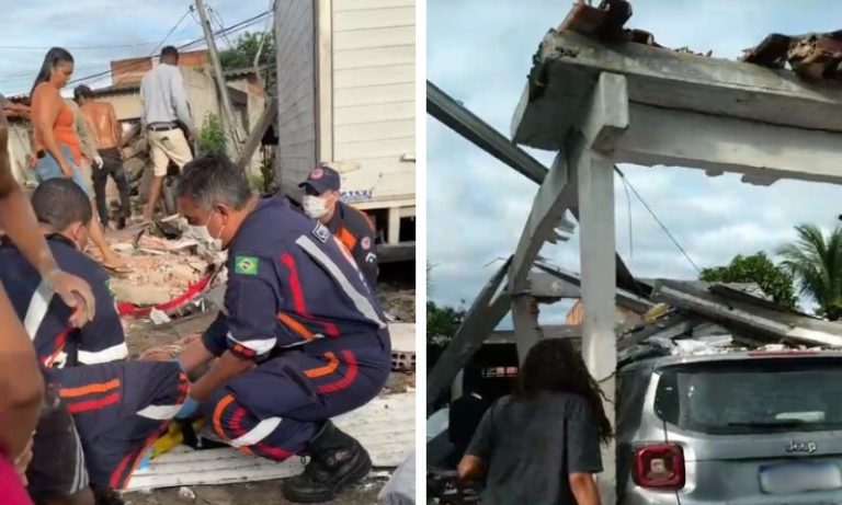Laudo com a causa da explosão de casa fica pronto em 20 dias