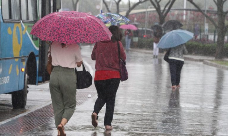 Previsão de chuva vai até segunda-feira no ES
