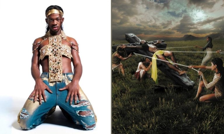 Rapper imita Jesus Cristo crucificado e indica sua era cristã para novo disco