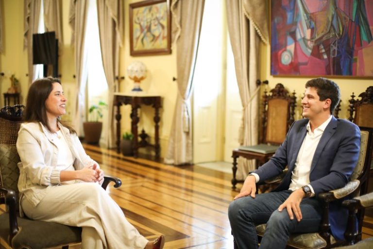 Raquel Lyra e João Campos debatem sobre a segurança do Carnaval do Recife
