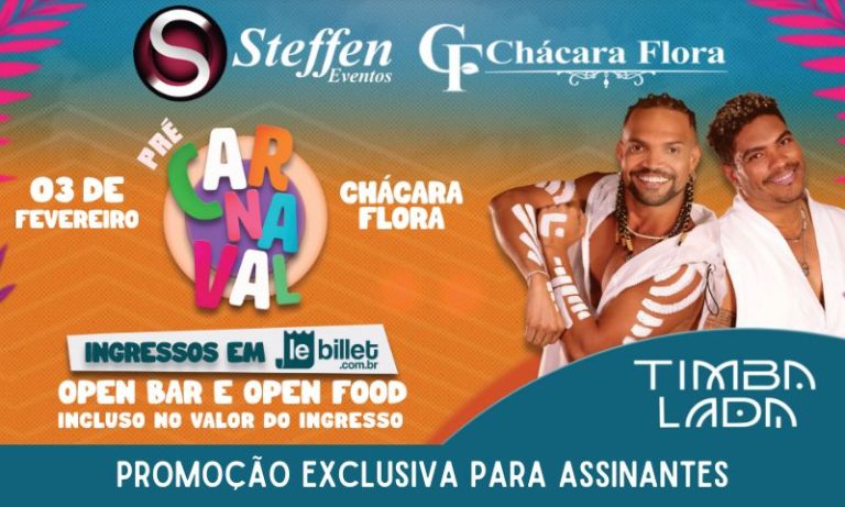TIMBALADA | Promoção exclusiva para assinantes
