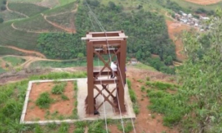 Tirolesa localizada em Pancas é a maior da América Latina e fica pronta em março