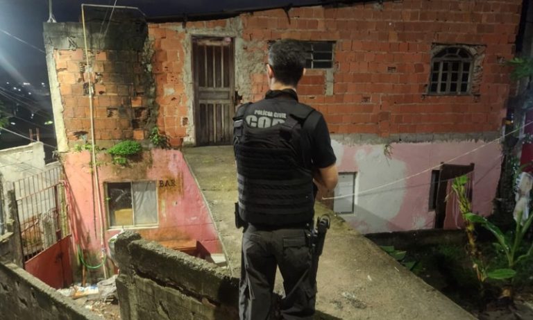 Três presos em operação da Polícia Civil em Vitória e Cariacica