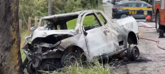 Vítimas de acidente na BR-262 eram da mesma família