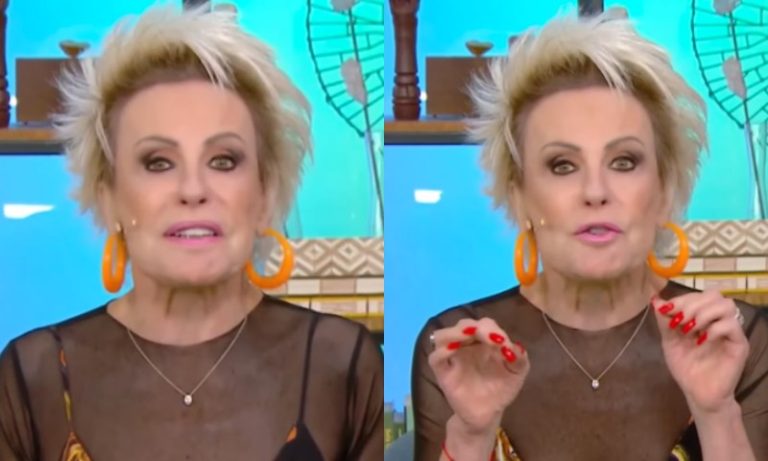 Ana Maria Braga desabafa sobre o estado de saúde do seu filho, que está com dengue
