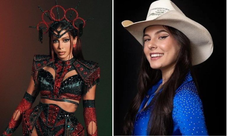 Anitta revela feat com Ana Castela e elogia cantora