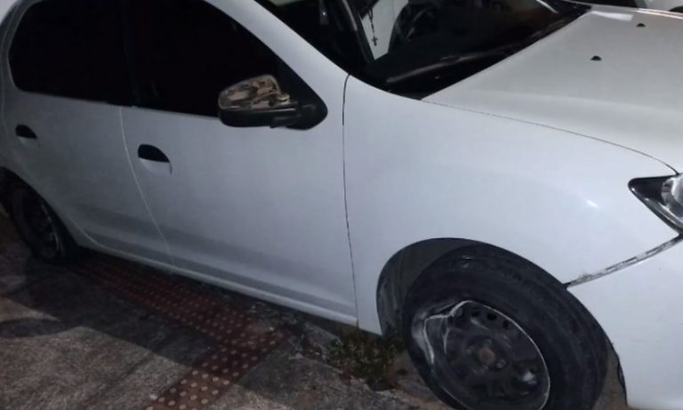 Após perseguição, homem que roubou carro de motorista de app é preso na Serra