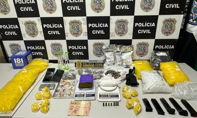 Dois suspeitos de tráfico de drogas são presos em Cariacica