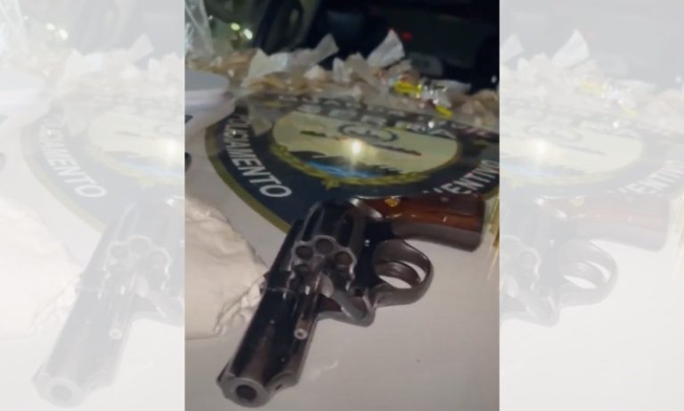 Gerente do tráfico é preso com granada na Serra