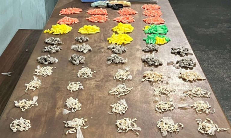 Homem é preso ao fazer entrega de mais de mil pedras de crack no ES