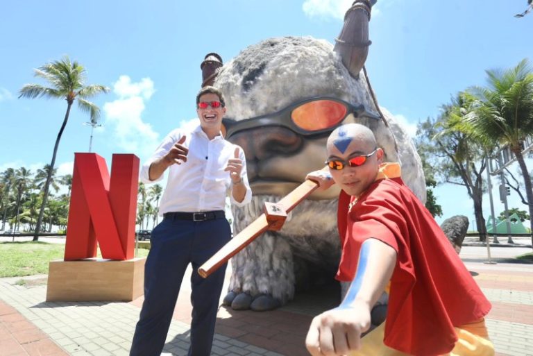 Netflix escolhe o Recife para divulgação de “Avatar: O Último Mestre do Ar”