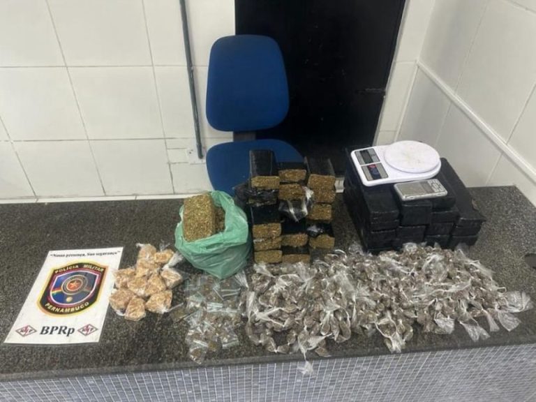 Polícia Militar apreende grande quantidade de drogas que seria vendida no Carnaval