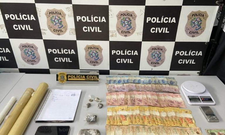 Polícia prende suspeito de tráfico de drogas com haxixe avaliado em R$ 10 mil no ES