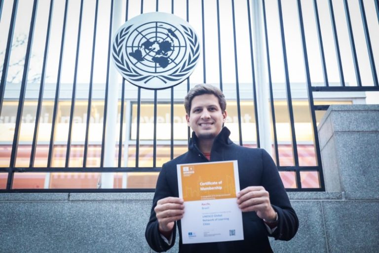 Recife é a primeira cidade do N/NE a integrar a Rede de Aprendizagem da Unesco