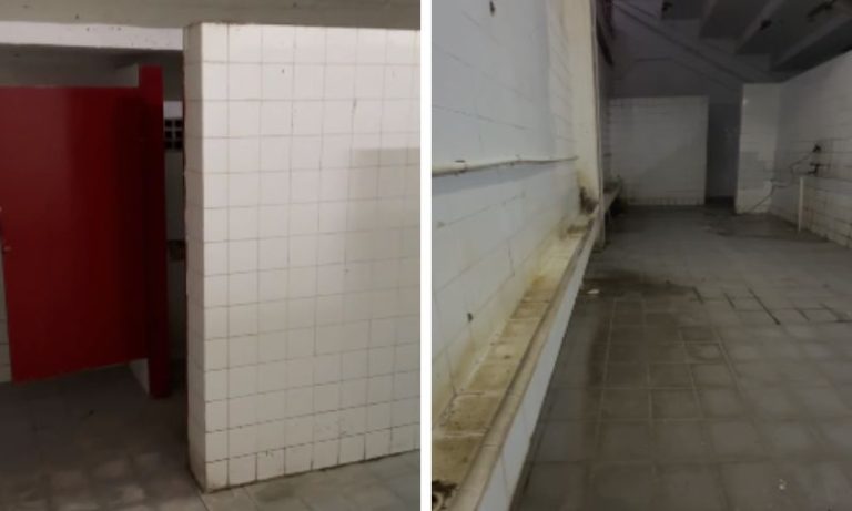 Santa Cruz lança campanha para reformar os 52 banheiros do Arruda