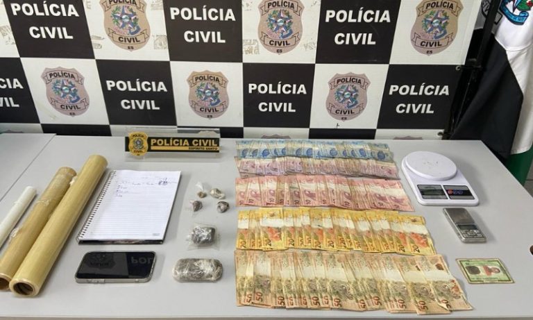Suspeito é preso em flagrante entregando drogas em Vila Velha