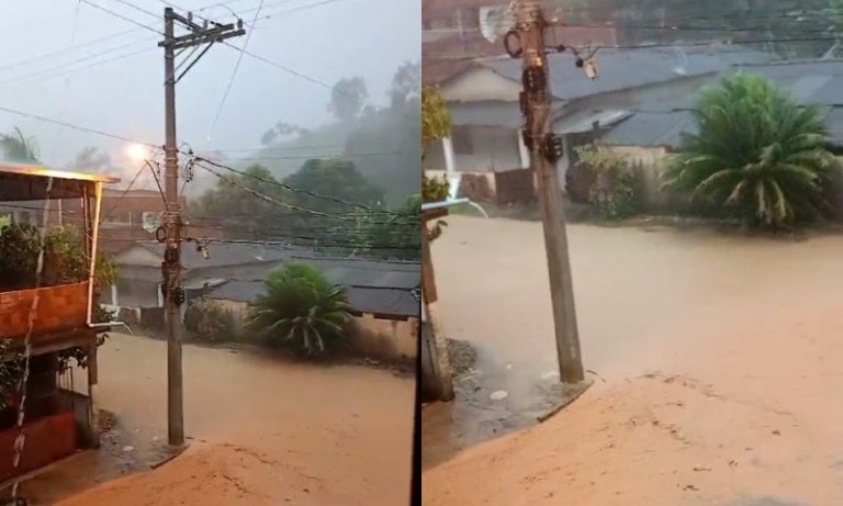 VÍDEO | Temporal causa estragos no Caparaó e no Sul do ES