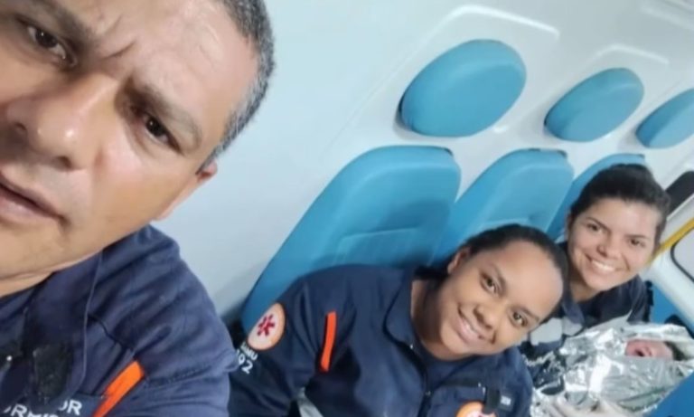 Bebê nasce dentro de casa em meio a chuvas em Mimoso do Sul