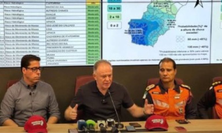 Chuvas no ES: Governo decreta situação de emergência em 13 cidades