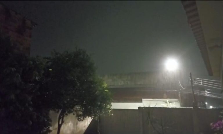 Duas casas foram interditadas após chuvas na Serra