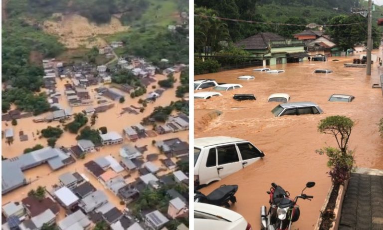 ES segue em alerta vermelho para alagamentos e chuva forte. Veja cidades em risco