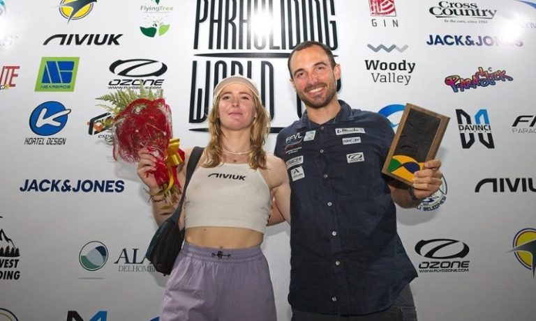 Franceses dominam mundial de parapente em Baixo Guandu