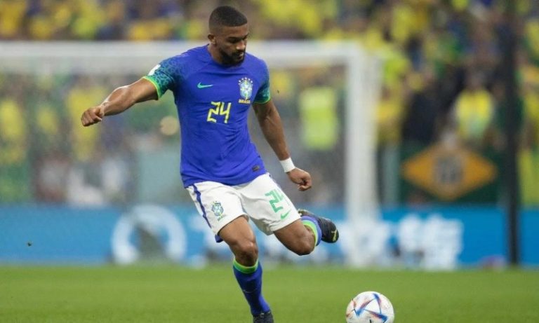 Gabriel Magalhães é cortado da seleção brasileira por lesão