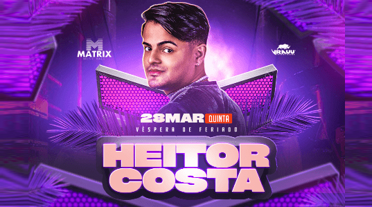 HEITOR COSTA | Promoção para leitores