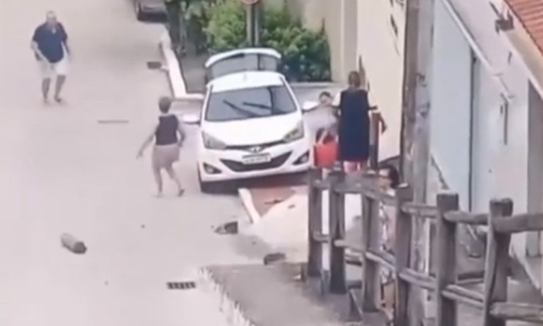 Idosa morre após ser atropelada por carro desgovernado em Colatina