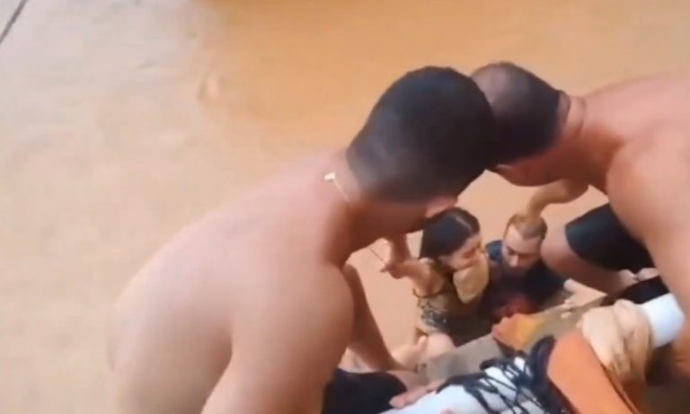 “Me apoiei na porta para a correnteza não me levar”, relata jovem resgatada no ES