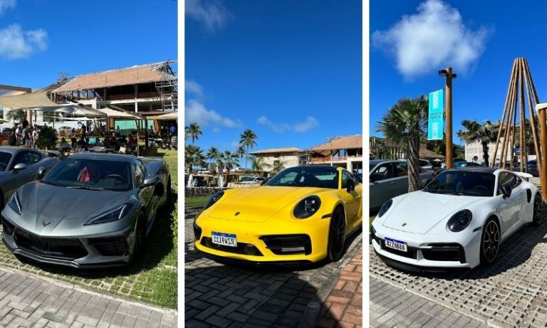 Nordeste Car Show: Carros de luxo desfilam de Recife a Muro Alto neste sábado