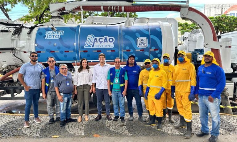 Prefeitura inicia obras inéditas de macrodrenagem na bacia do Rio Tejipió