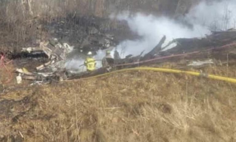 Quatro adultos e um adolescente morrem em queda de avião nos EUA