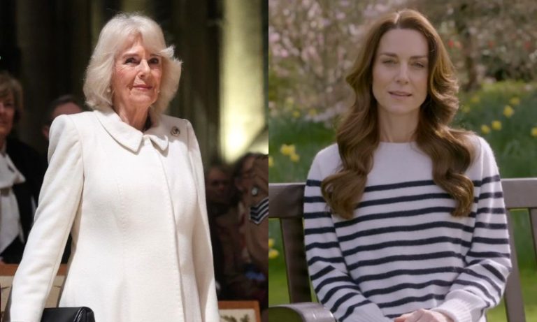 Rainha Camilla diz que Kate está ‘emocionada com o apoio’ após revelar câncer