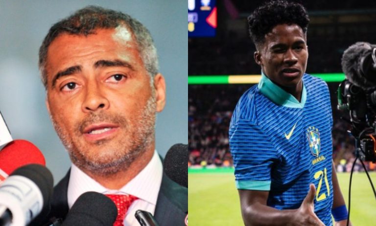 Romário elogia Endrick, mas evita comparação: ‘Tem de correr para c… ainda’