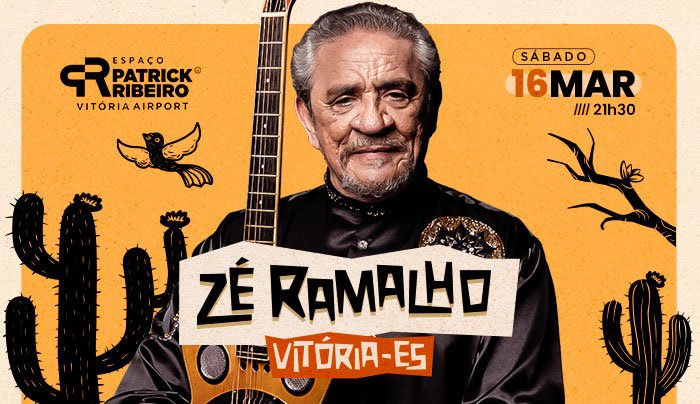 ZÉ RAMALHO | Promoção exclusiva para assinantes