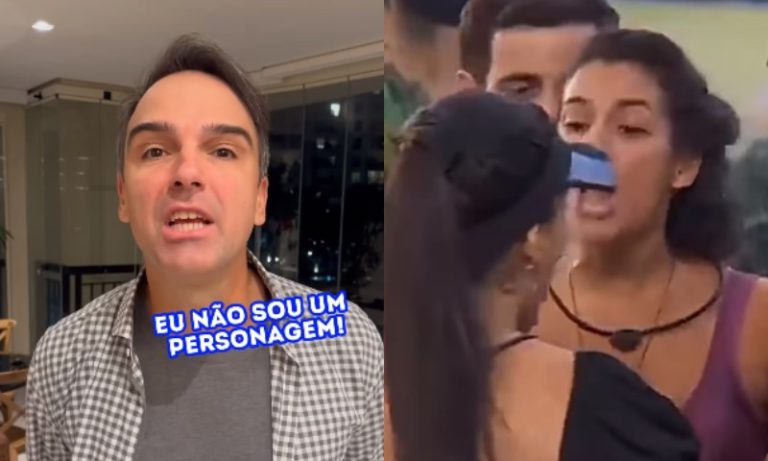 BBB24: Tadeu Schmidt viraliza com imitação de ‘voz do Sepultura’ de Alane