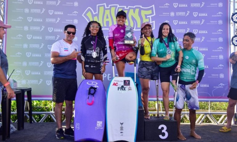 Circuito Mundial de Bodyboarding define vencedoras da categoria PcD