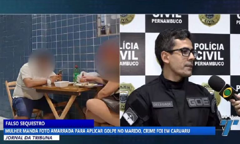 Em Caruaru, mulher forja sequestro com ajuda de motorista para extorquir marido