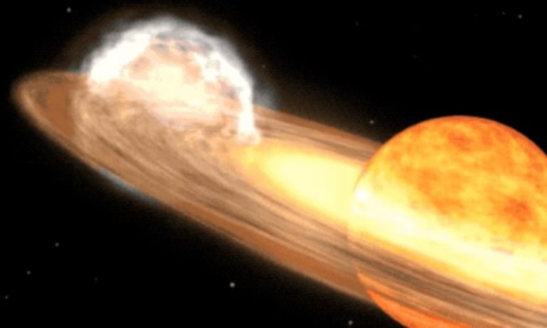 Enorme explosão de estrela é esperada para este ano e poderá ser vista da Terra